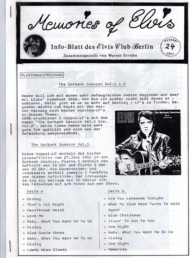 Memories Of Elvis - Nr. 24