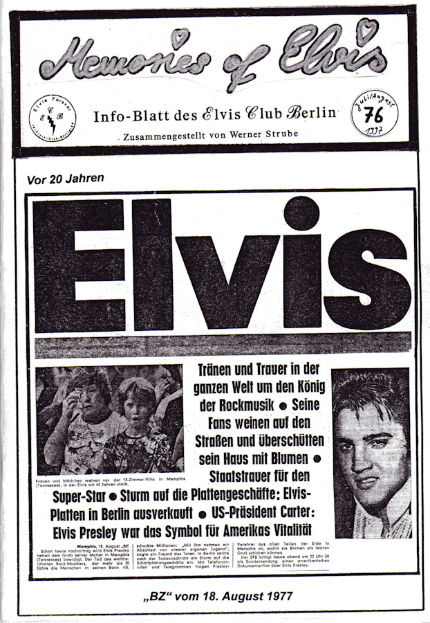 Memories Of Elvis - Nr. 76
