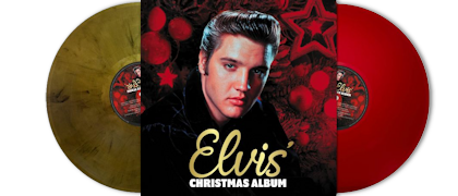 Elvis` Christmas Album (LP - gold / rot - Second Records)