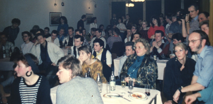 Erwartungsvolles Publikum