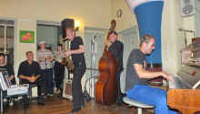 Patrick Braun (Saxophon), Humpty (Bass), Stefan Ulbricht (Klavier)
