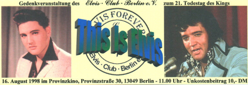 16.08.1998 - This Is Elvis
