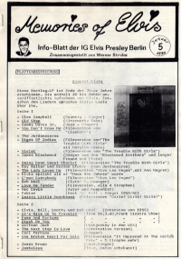 Memories Of Elvis - Nr. 5