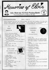 Memories Of Elvis - Nr. 6