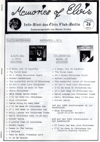 Memories Of Elvis - Nr. 26