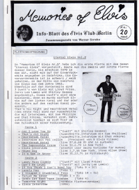 Memories Of Elvis - Nr. 20