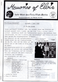 Memories Of Elvis - Nr. 27