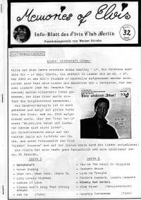 Memories Of Elvis - Nr. 32