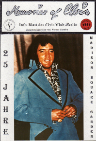 Memories Of Elvis - Sonderheft 1995